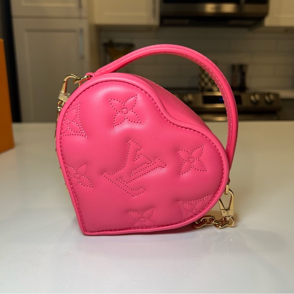 Louis Vuitton Pop My Heart Pouch In Bubblegum Pink - Picture 3 of 14